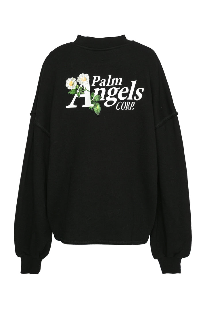 Palm Angels Size M Daisy Logo Comfy Crewneck Sweater