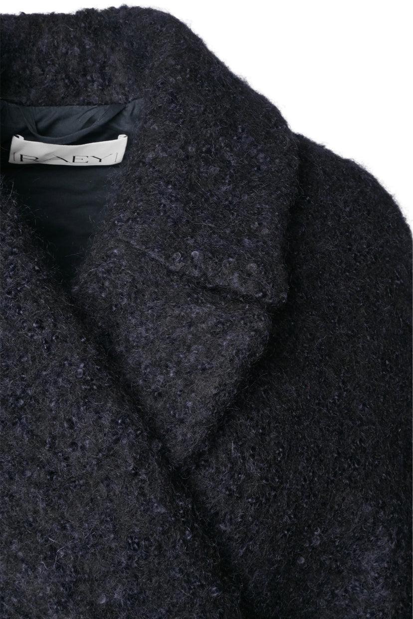 RAEY Size 8 Oversized Mohair Blend Coat
