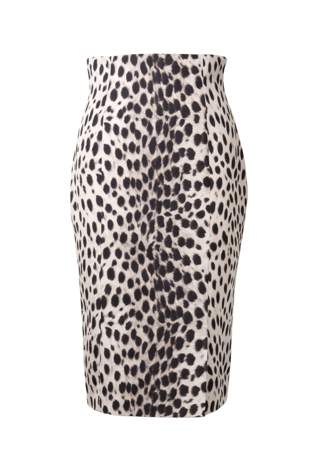 Dior Size 4 Leopard Print Midi Skirt