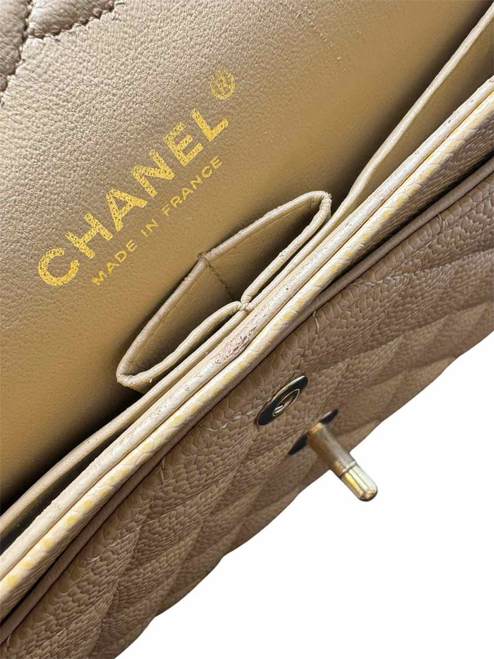 Chanel Quilted Leather Double Flap Purse