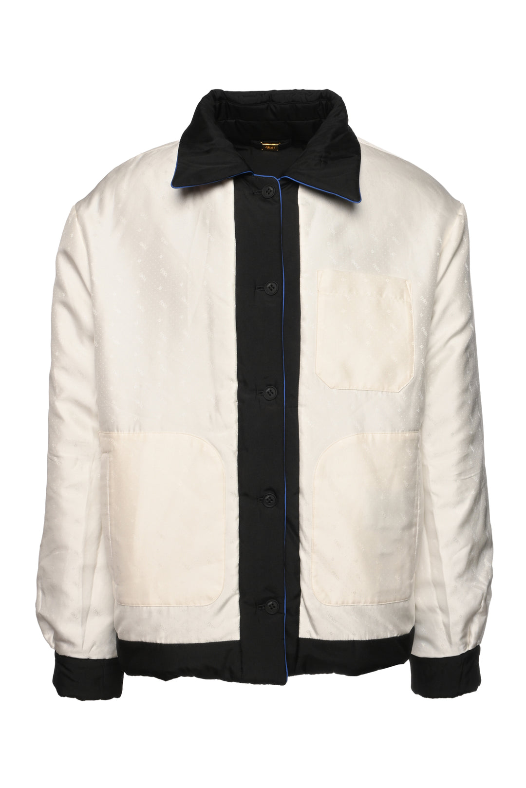 Fendi Size XL Men's 2021 Reversible Silk Padded Jacket