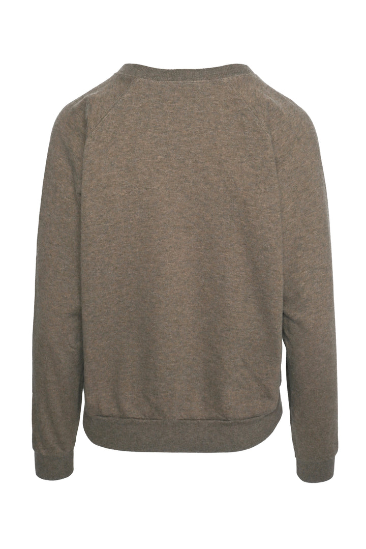 Celine Size L Flocked Logo Sweatshirt