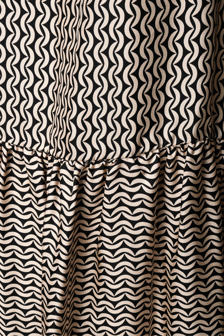 ASCENO Size S Silk Maxi Dress