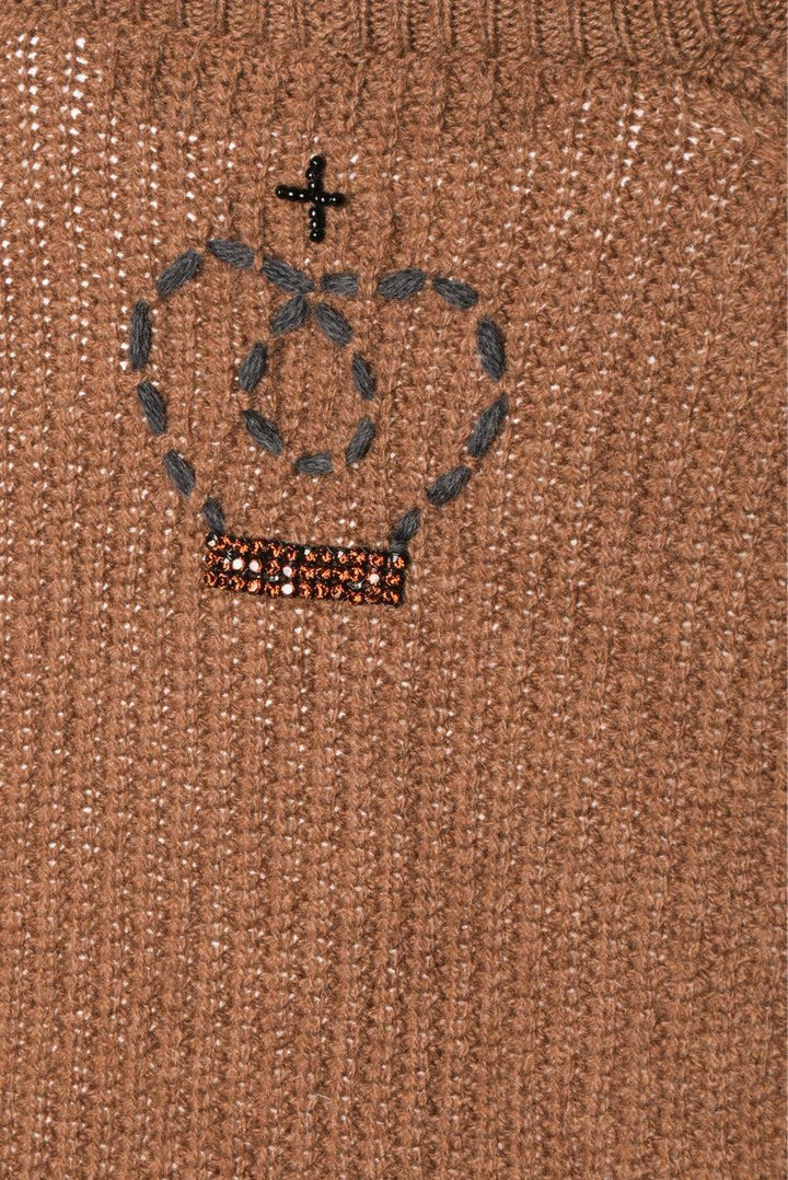 Queene and Belle Size 2 Cashmere Open Cardigan