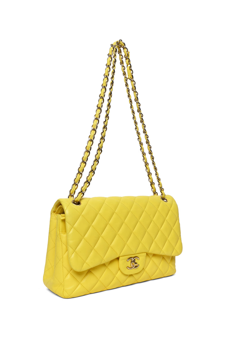 Chanel 2011 Quilted Classic Jumbo Double Flap Bag