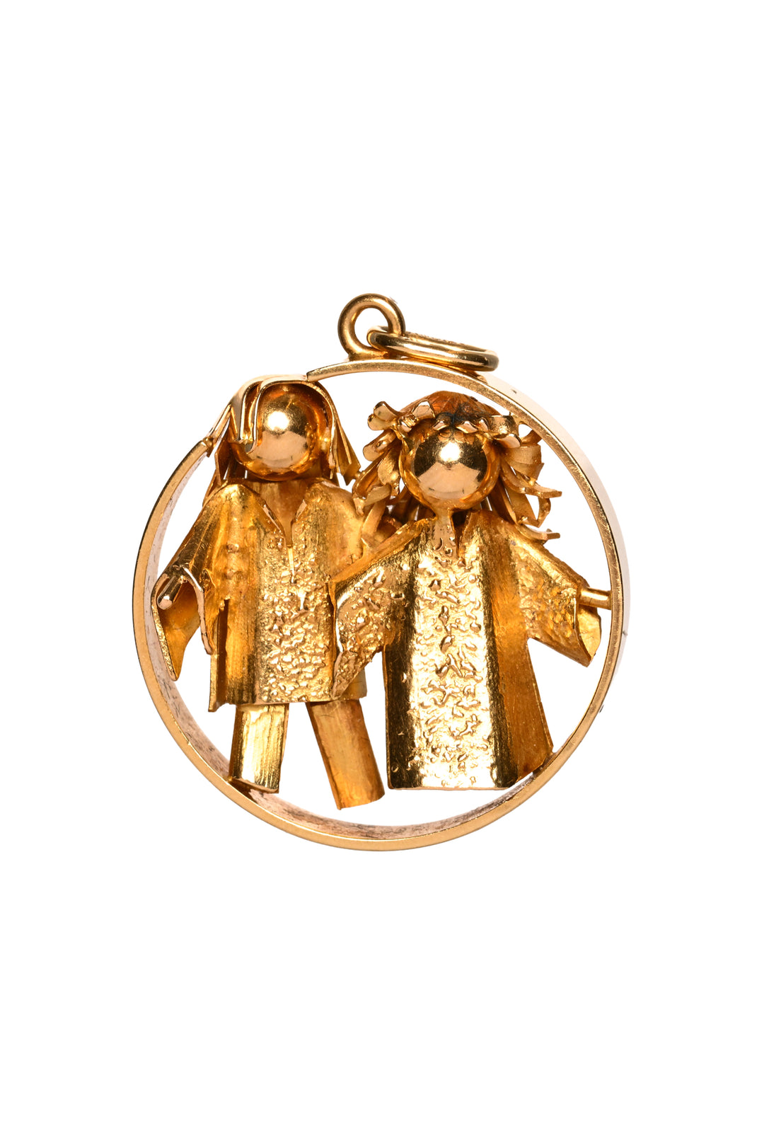 18k Yellow Gold Vintage Japanese Pendant