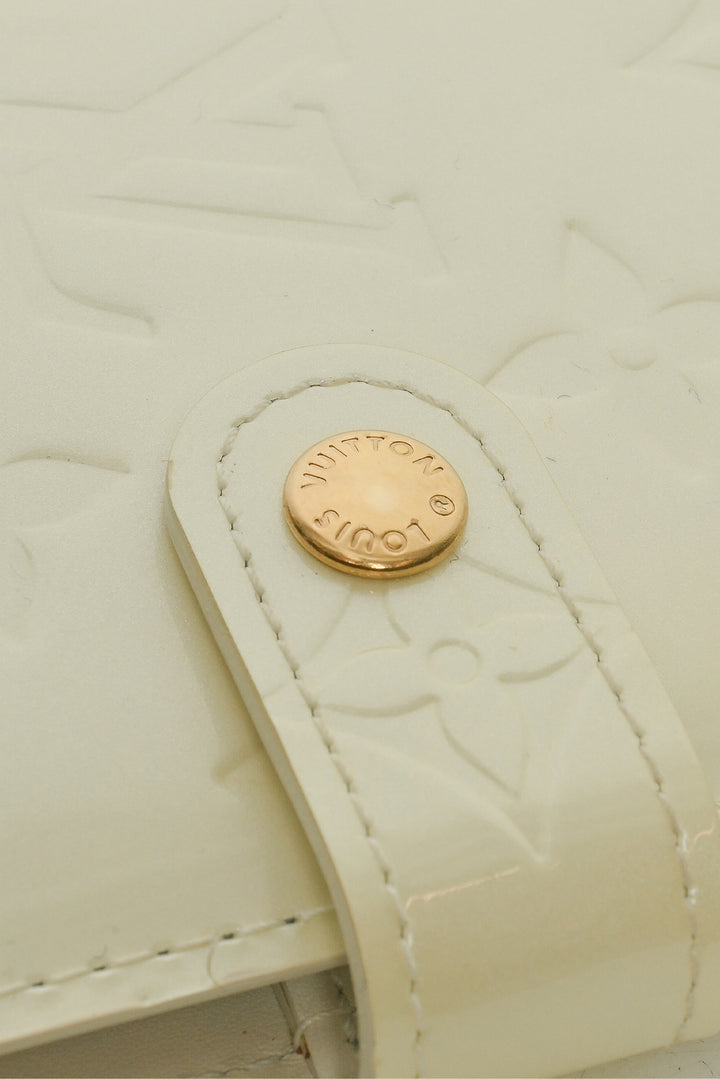 Louis Vuitton 2005 Monogram Vernis Small Ring Agenda Cover