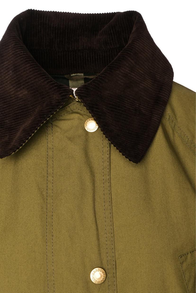 Barbour Size 10 Ebberston Evette Waxed Cotton Coat