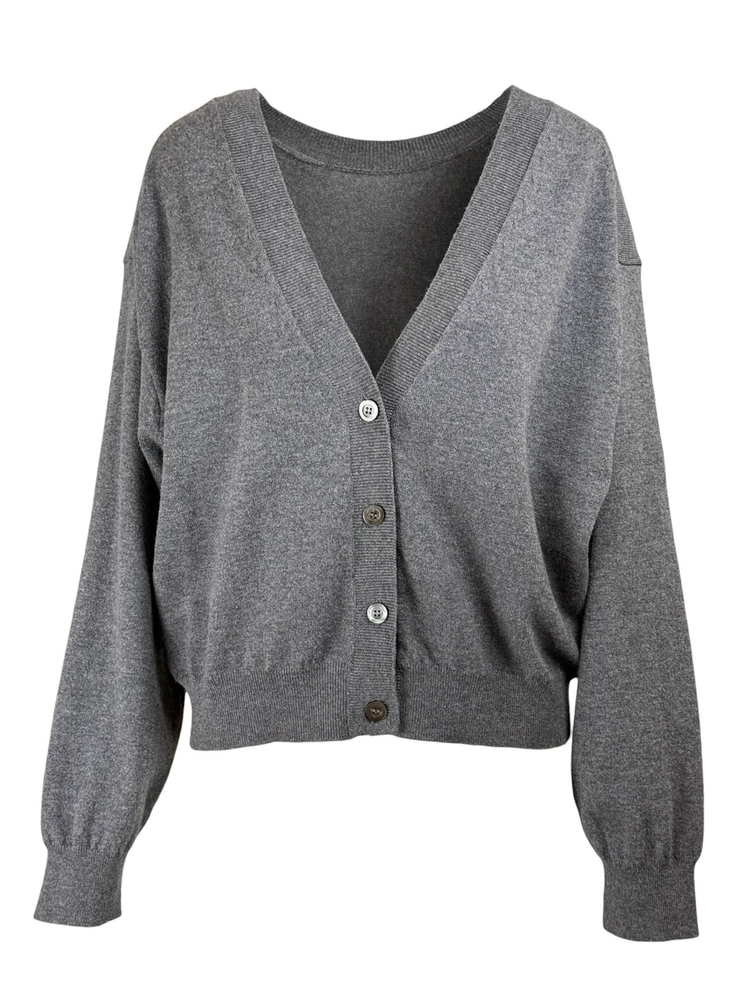 Rohe Size 38 Merino Wool & Cashmere Blend Cardigan