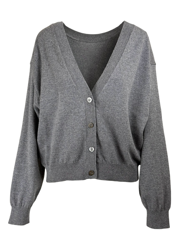 Rohe Size 38 Merino Wool & Cashmere Blend Cardigan