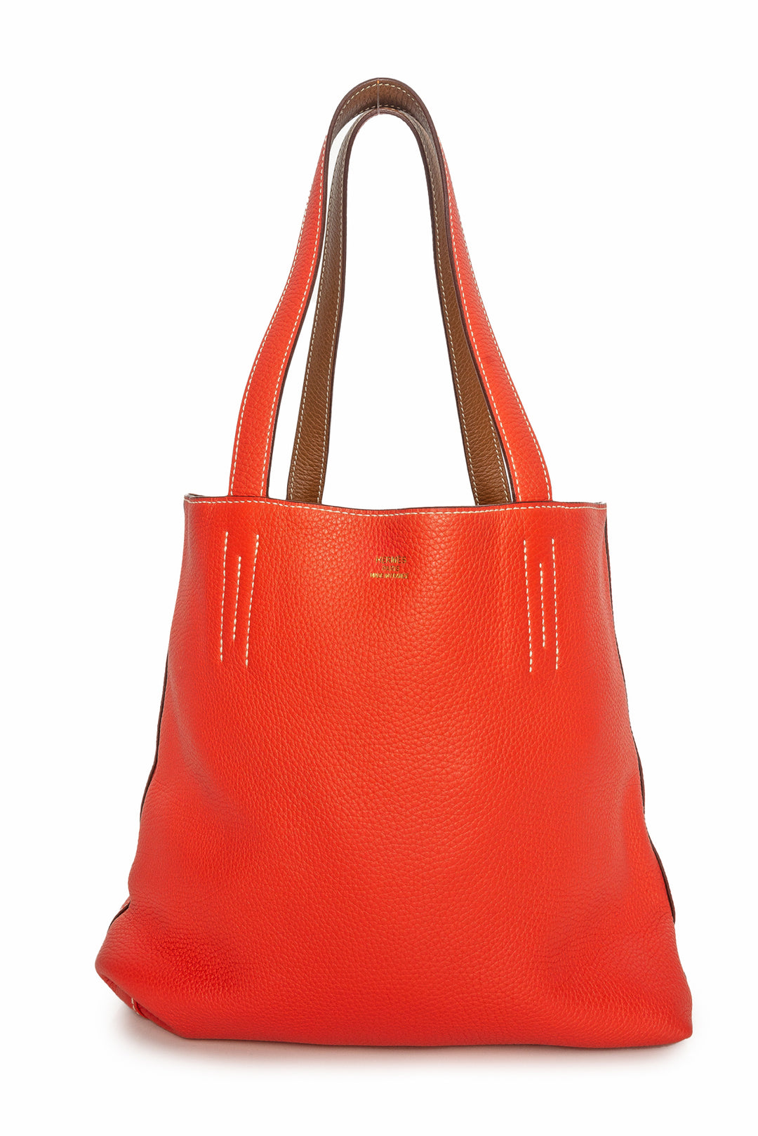 Hermes Clemence Double Sens 36 Reversible Tote