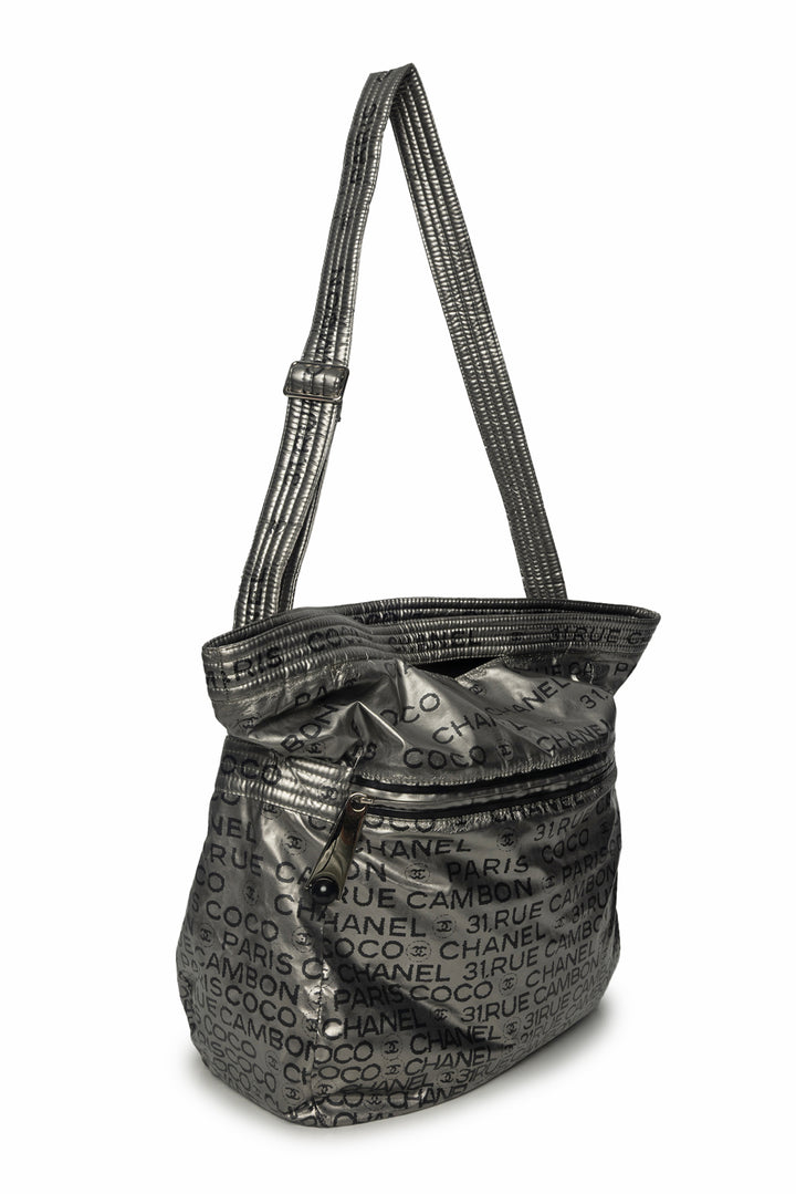 Chanel 2008-2009 Vinyl 31 Rue Cambon 2way Hobo Bag