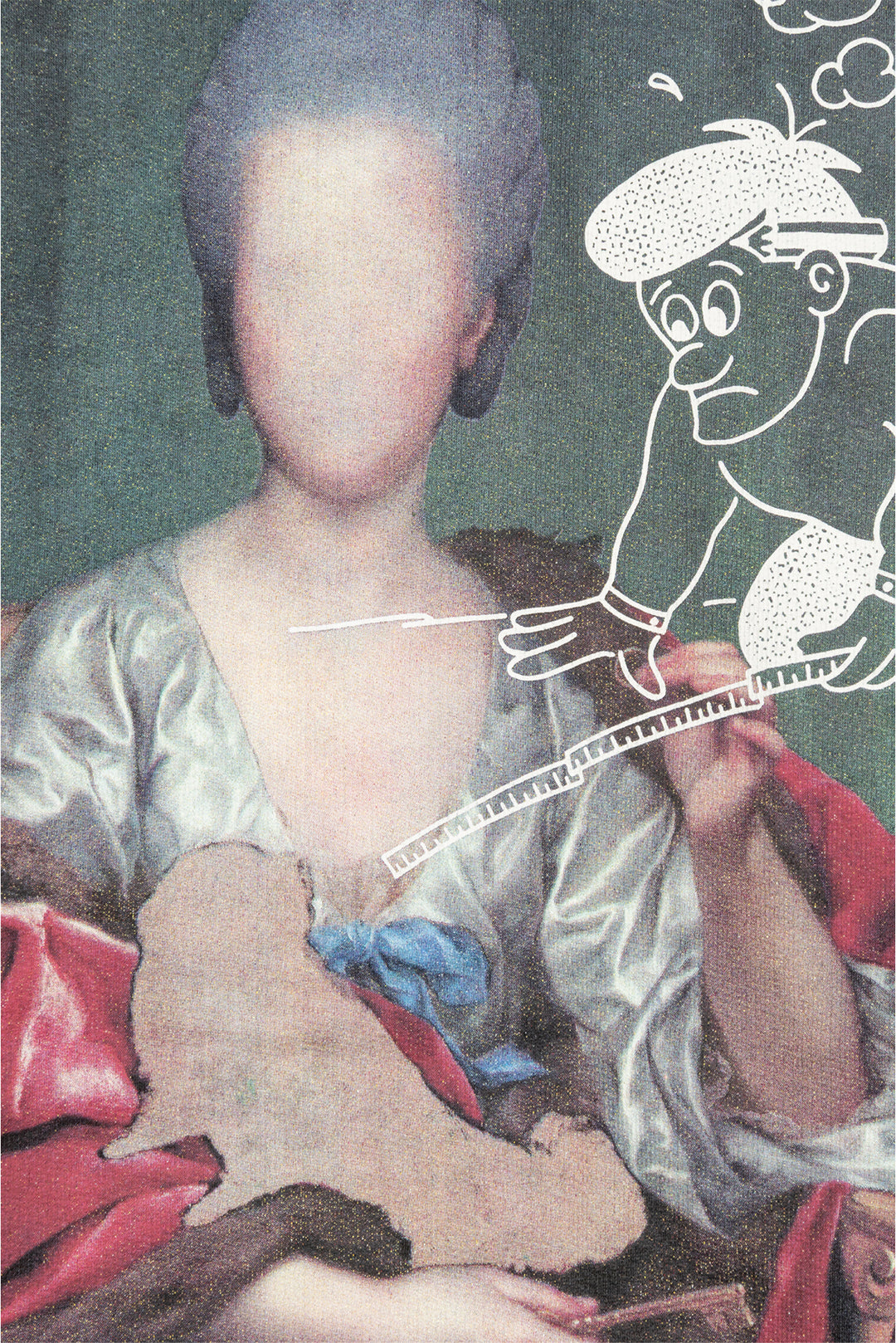 Off White Size M Diag Mariana De Silva Crewneck