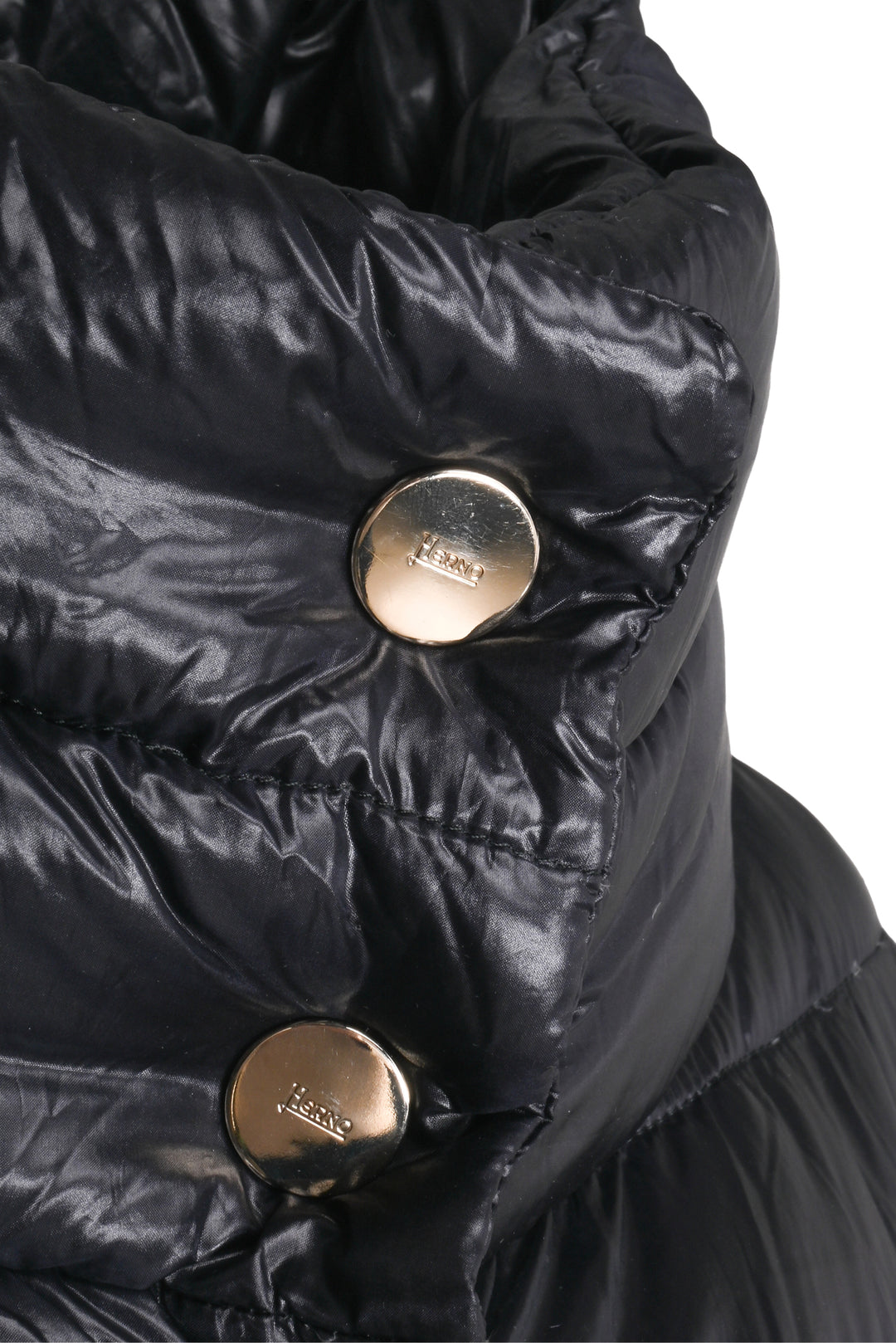Herno Size 42 Quilted Down Coat