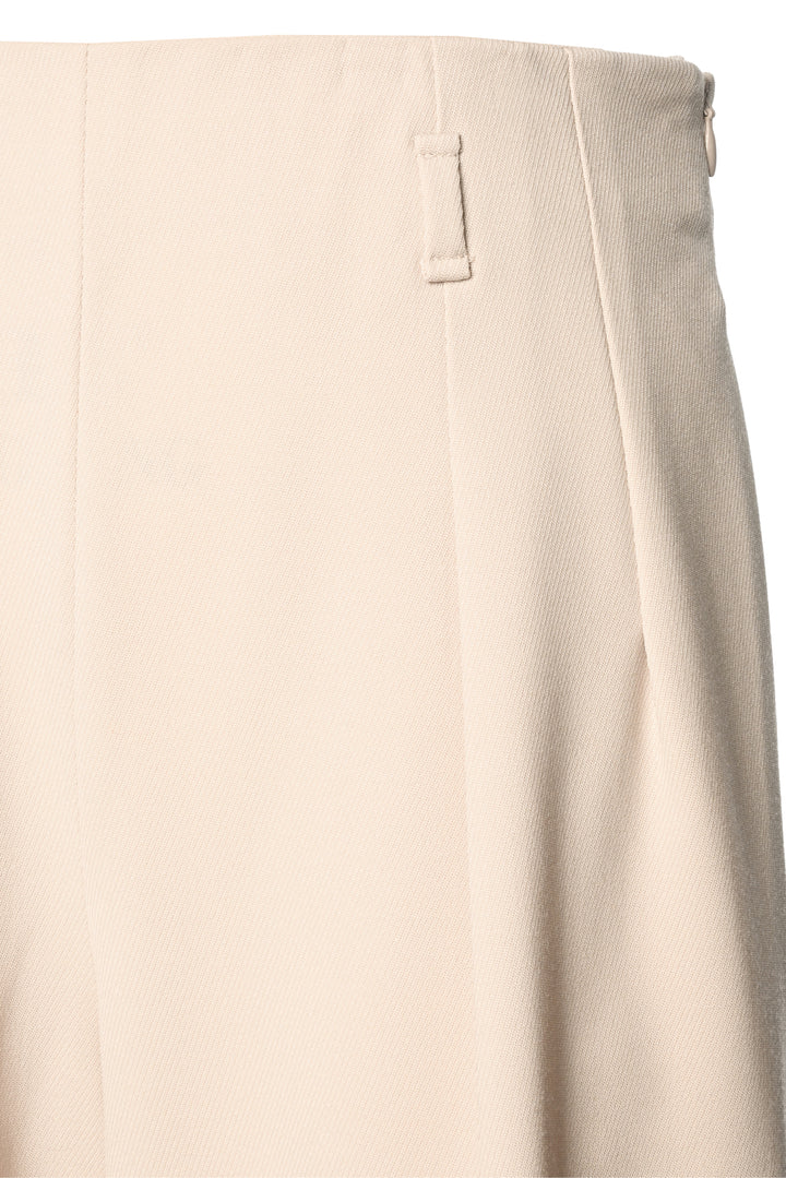 Hermes Size 4 Pleated Wool Wide Leg Pants