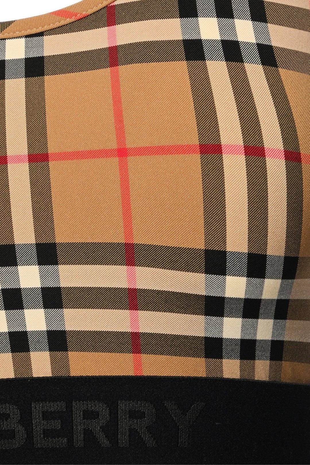 Burberry Size S Logo Detail Vintage Check Bra