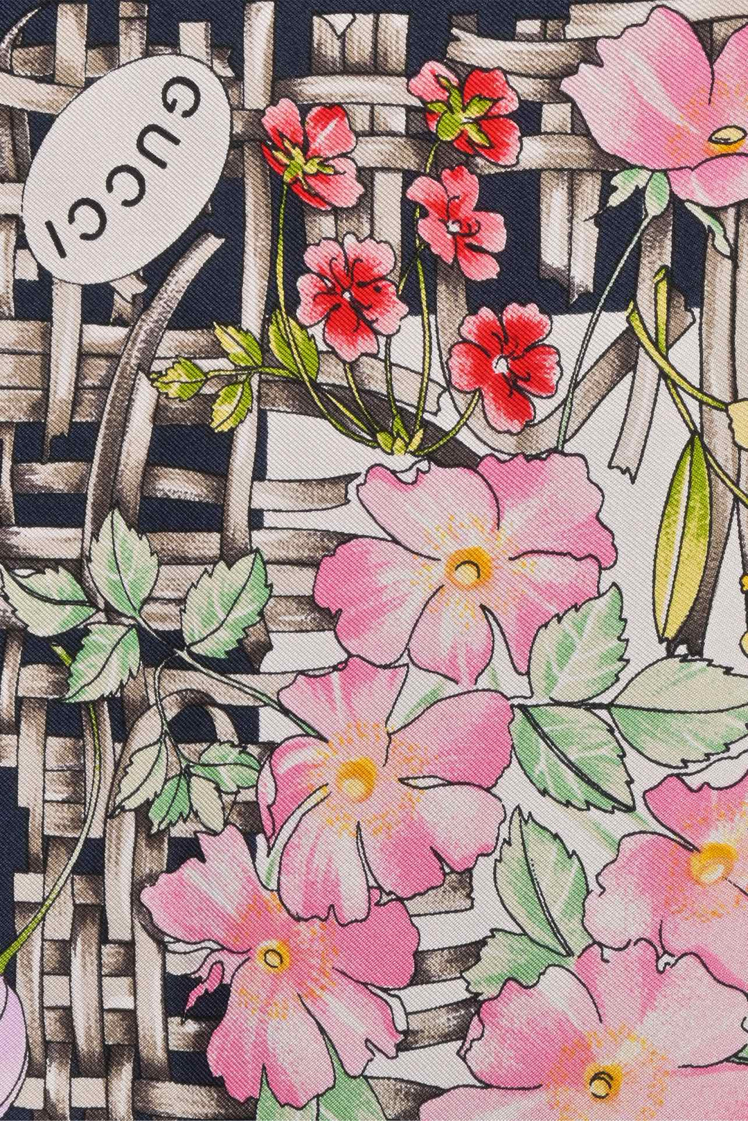 Gucci Vintage Silk Scarf