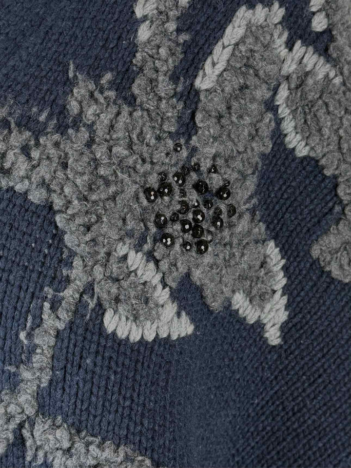 Brunello Cucinelli Size XS Embroidered Cashmere Cardigan