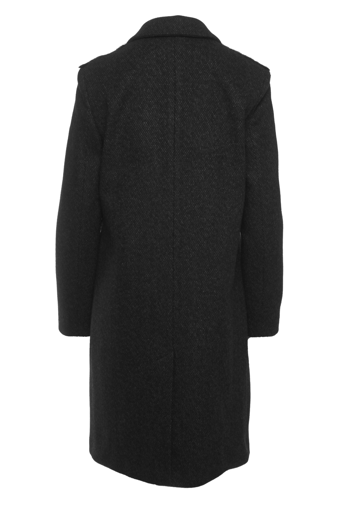 Vanessa Bruno Size 36 Goat Fur Trimmed Wool Coat