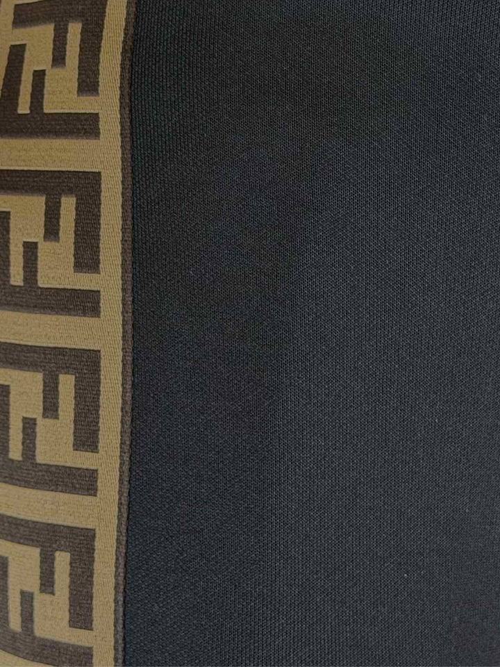 Fendi Size 0 FF Zucca Trim Joggers