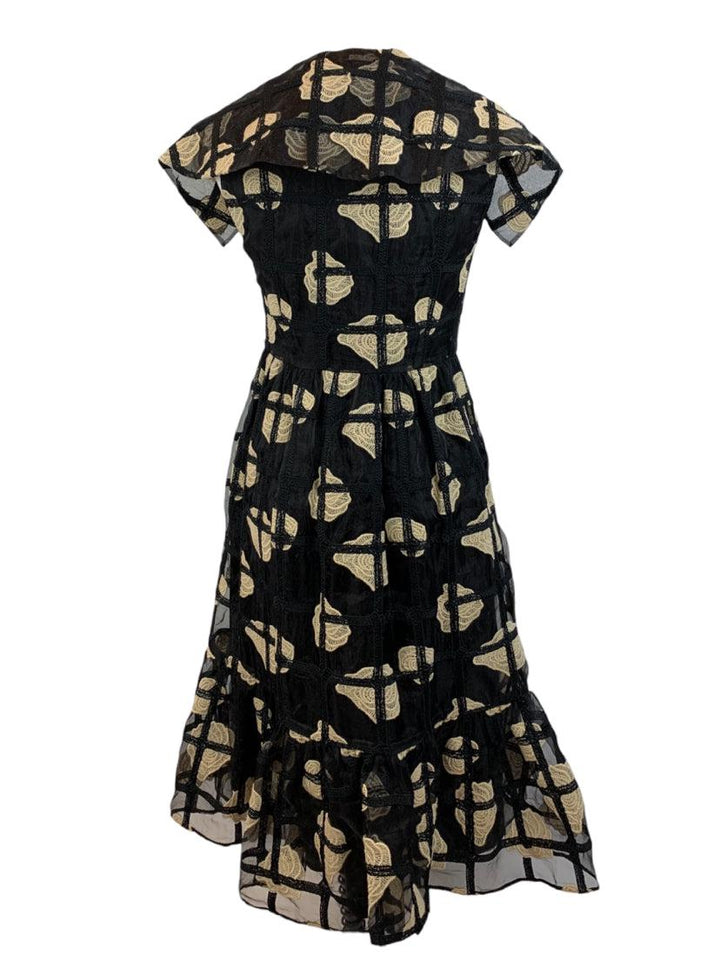 Co Size S Printed Midi Length Dress