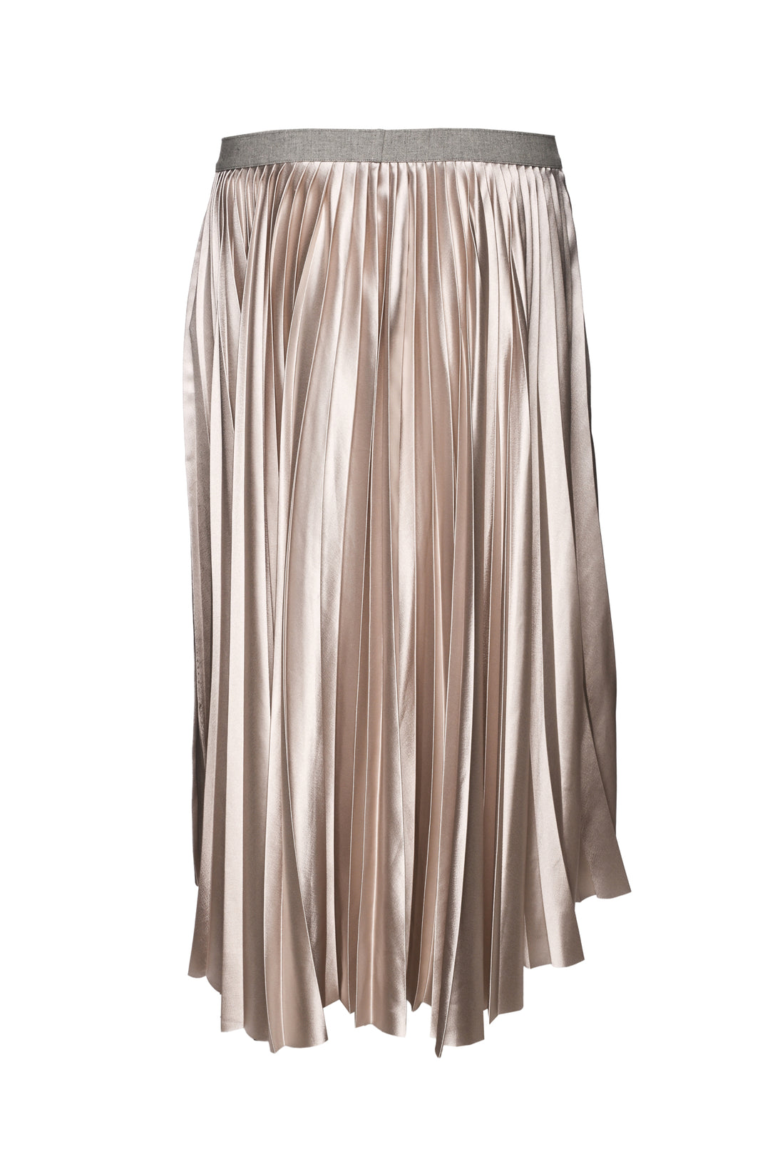 Fabiana Filippi Size M Accordian Pleated Satin Skirt