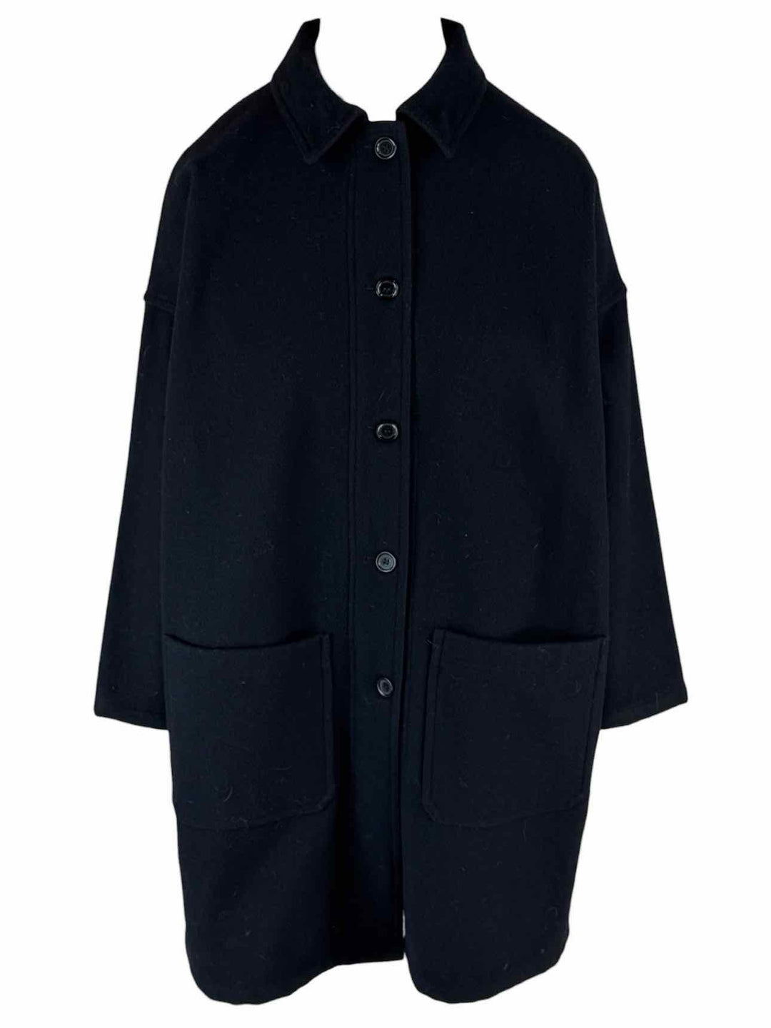 Vetra Size 40 Drop Shoulder Felted Coat