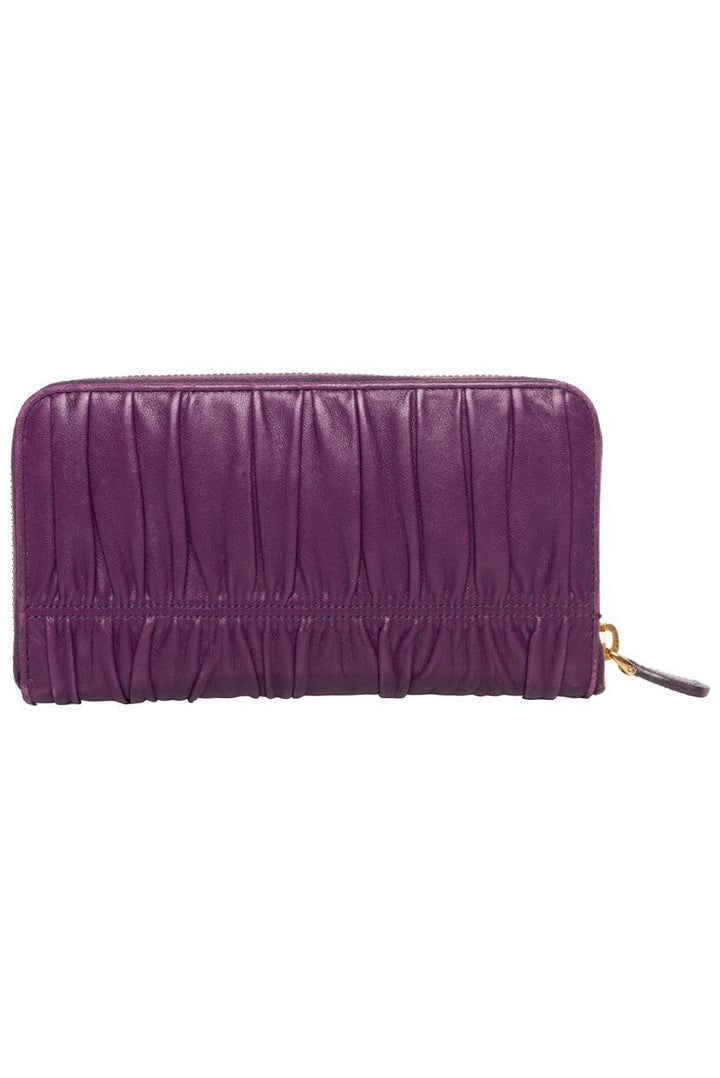 Prada Nappa Leather Continental Wallet