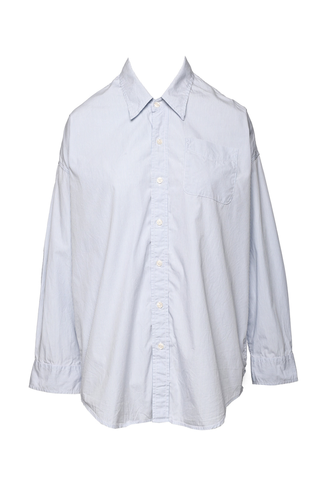 R13 Size XS Drop Neck Oxford Blouse