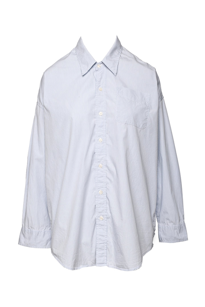 R13 Size XS Drop Neck Oxford Blouse