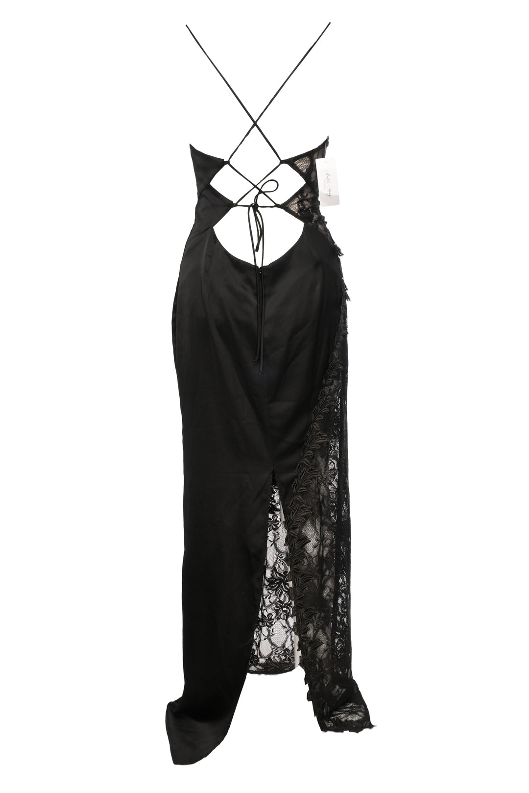 Katie May Size M Sylvie Lace Embellished Maxi Dress