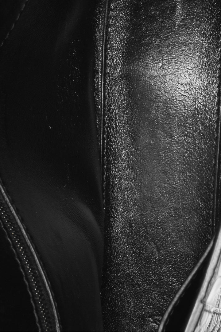 Balenciaga Croc Embossed Downtown XS Shoulder Bag