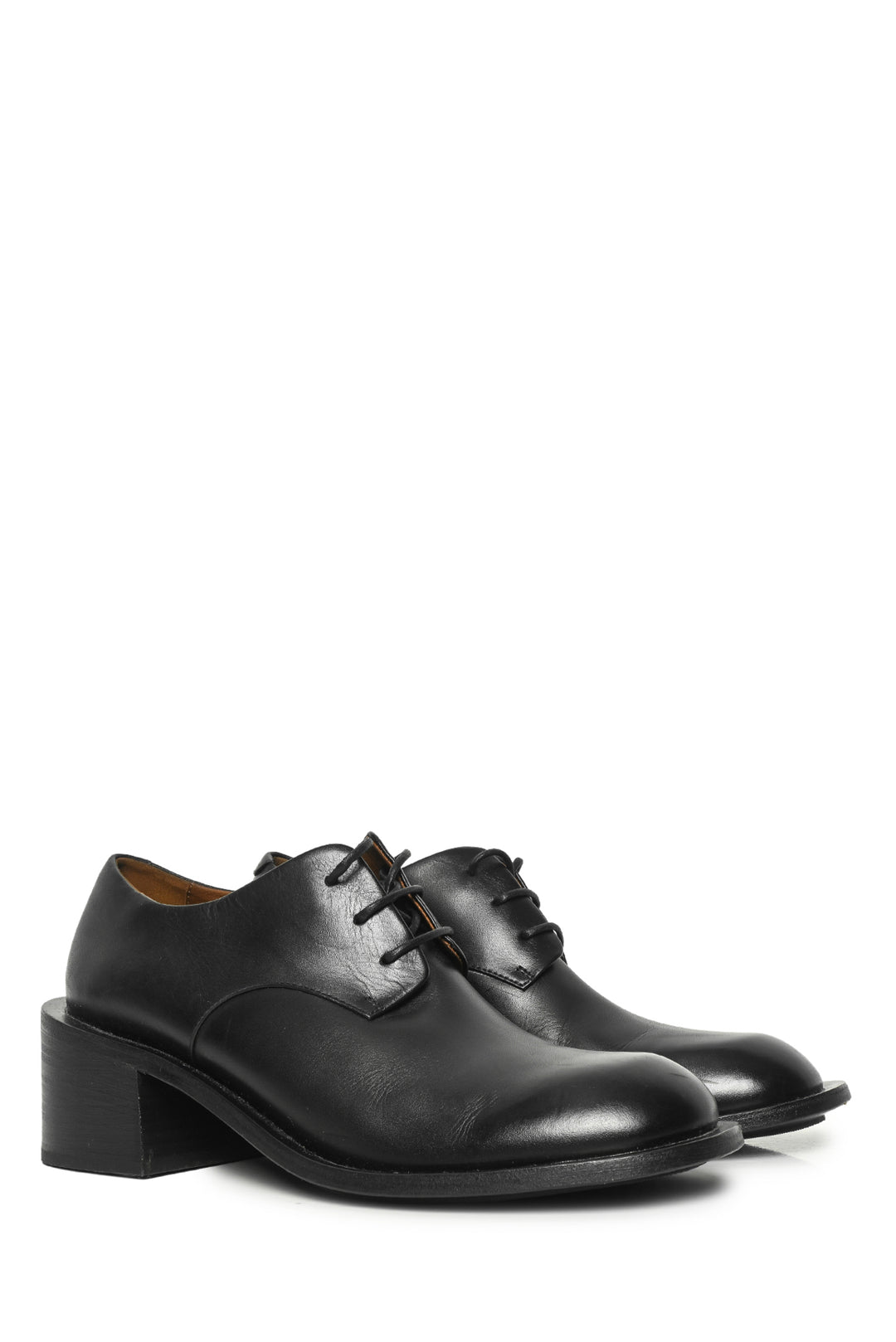 Marsell Size 40 Heeled Leather Loafers