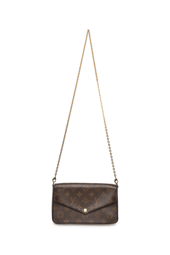 Louis Vuitton 2020 Monogram Pochette Felicie Crossbody