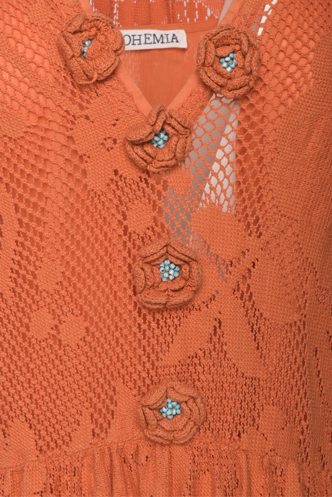 Alix of Bohemia Size XS  Celeste Orangerie Cotton Knit Dress