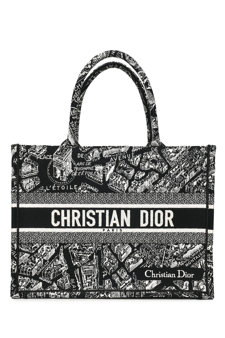 Dior 2022 Medium Plan De Paris Book Tote