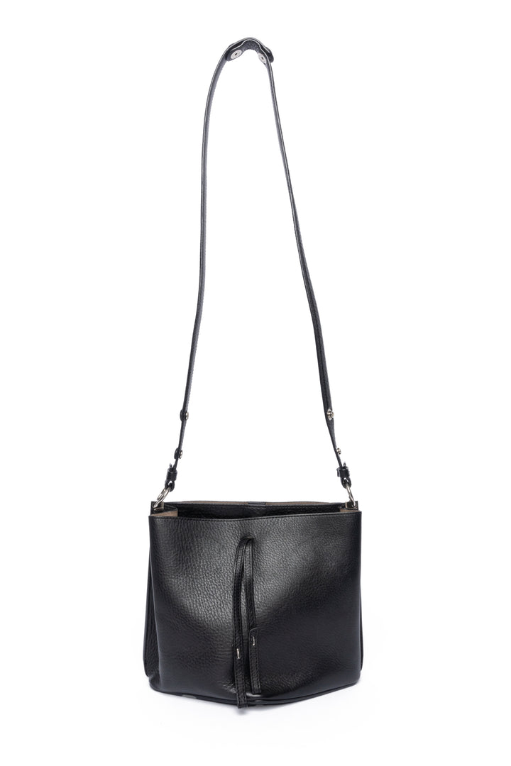 Maison Martin Margiela Leather Crossbody Bucket Bag