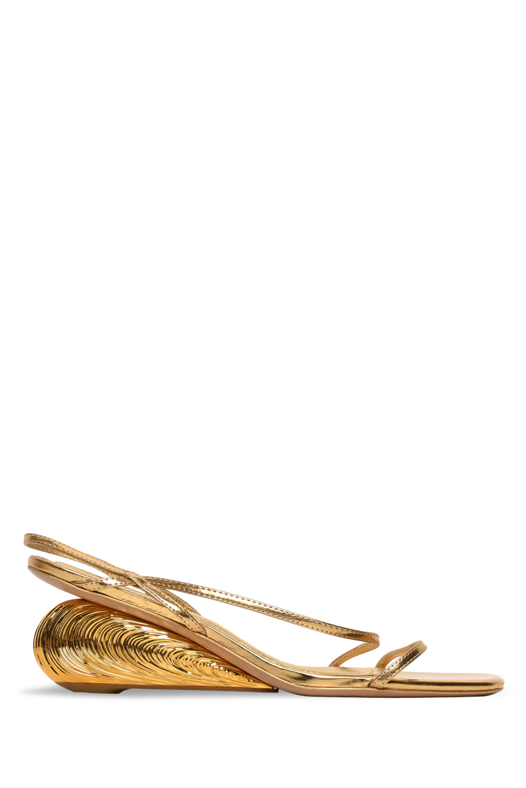 Simkhai Size 40 Bridget Shell Wedge Sandals