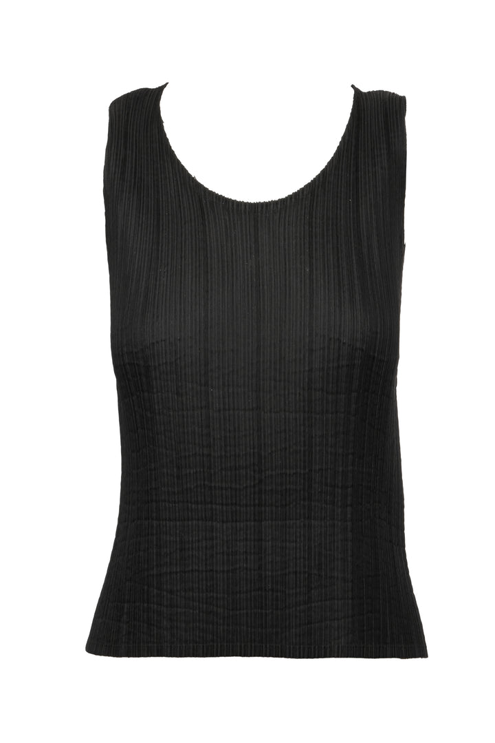 Issey Miyake Size 2 Pleated Tank Top