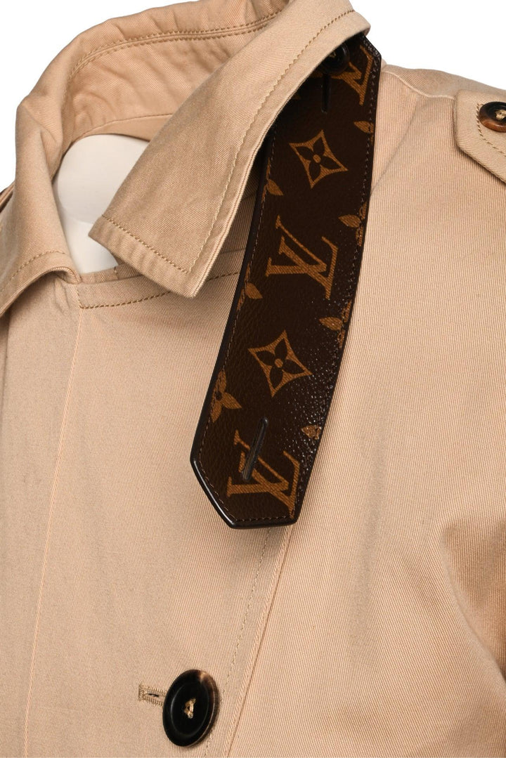 Louis Vuitton Size 4 Double Breasted Trench Coat