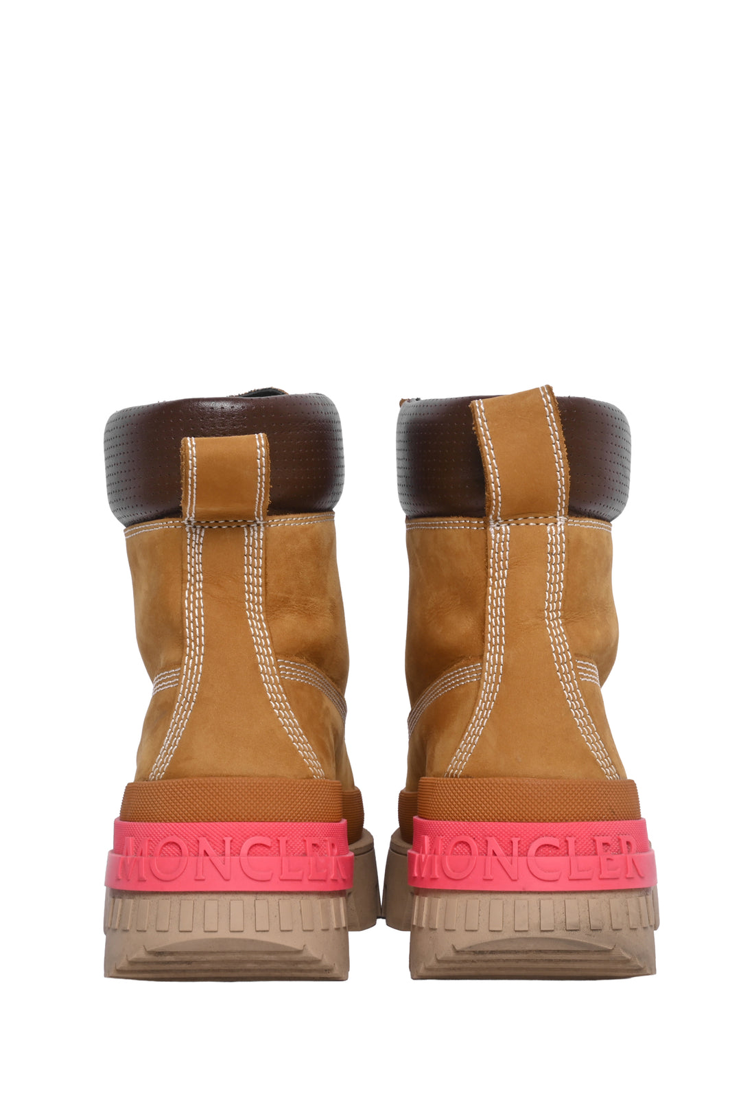Moncler Size 35 Mon Corp Lace-up Boots