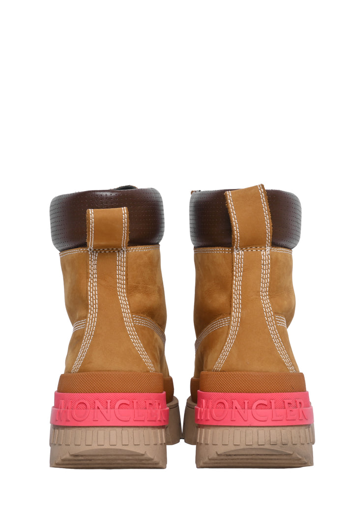Moncler Size 35 Mon Corp Lace-up Boots