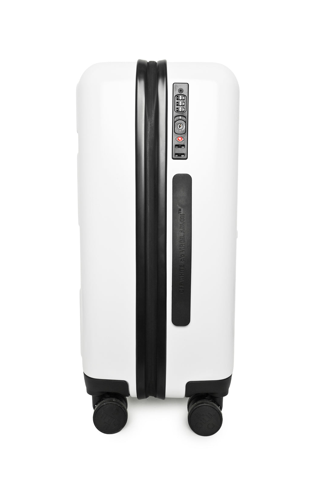 Off White Arrow Trolley Suitcase