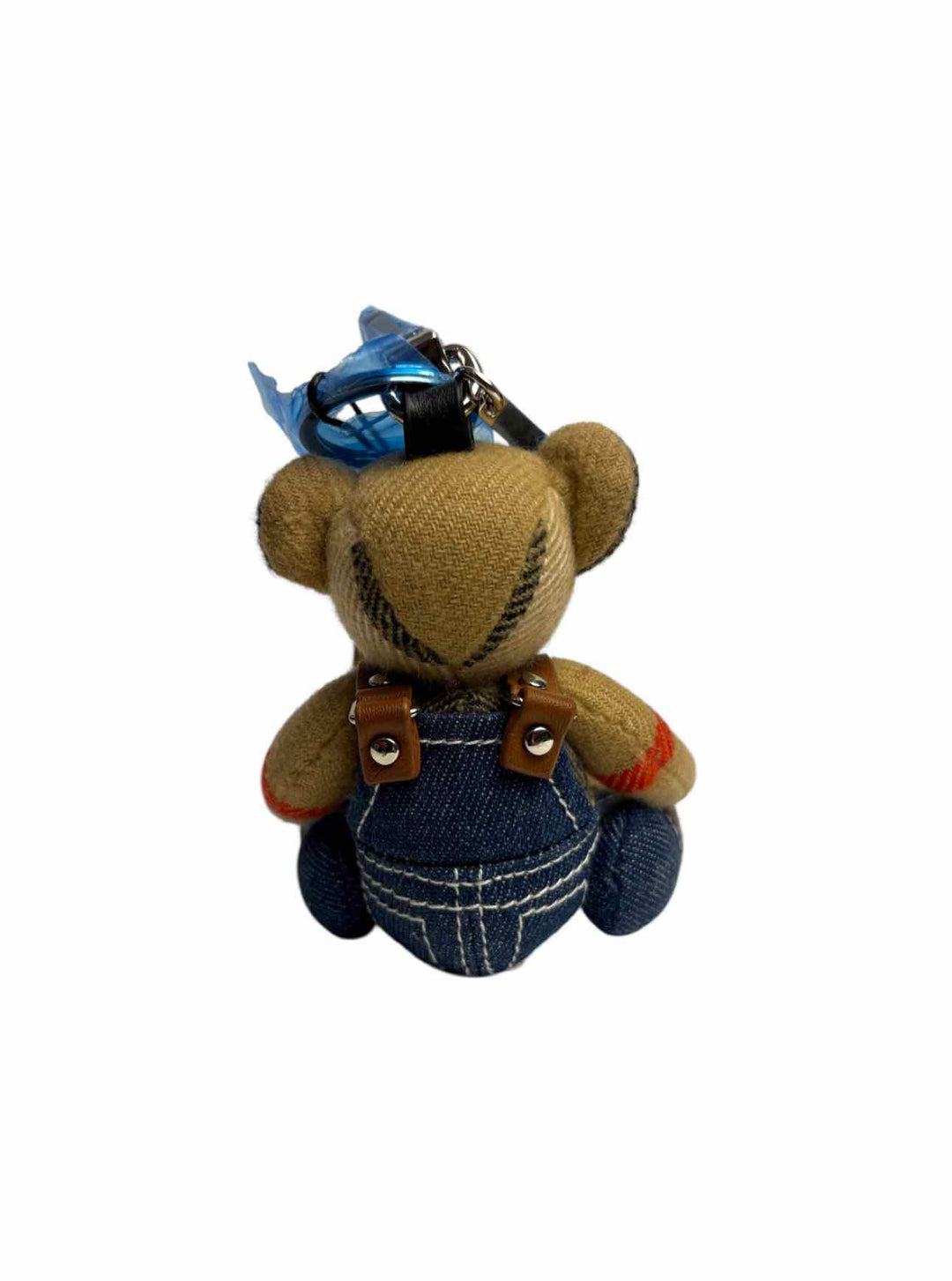 Burberry Thomas Dungarees Vintage Check Cashmere Bear Key Chain Misc