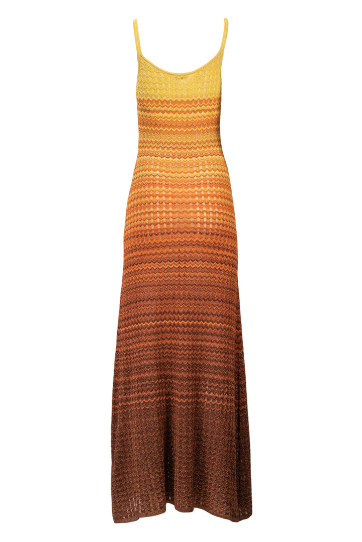 Sandro Size 38 Chevron Sparkle Maxi Dress