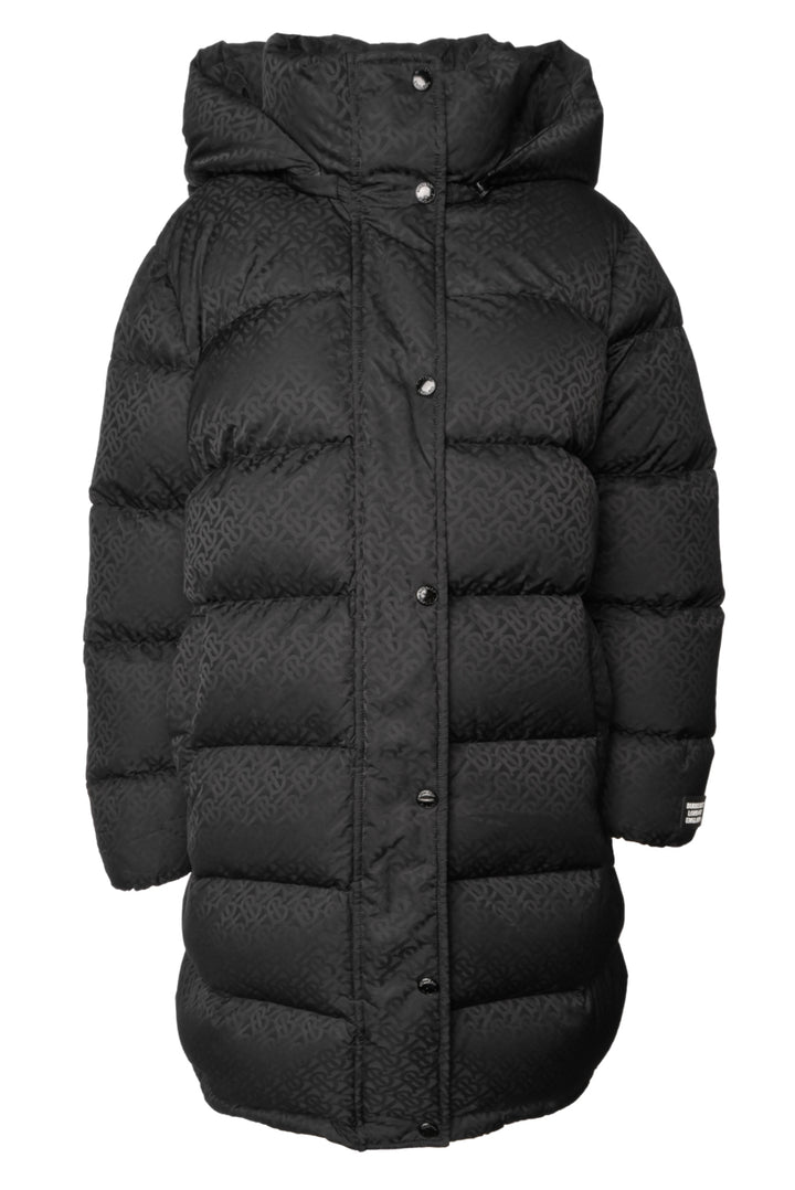 Burberry Size Sellindge Jacquard Down Puffer XL Coat