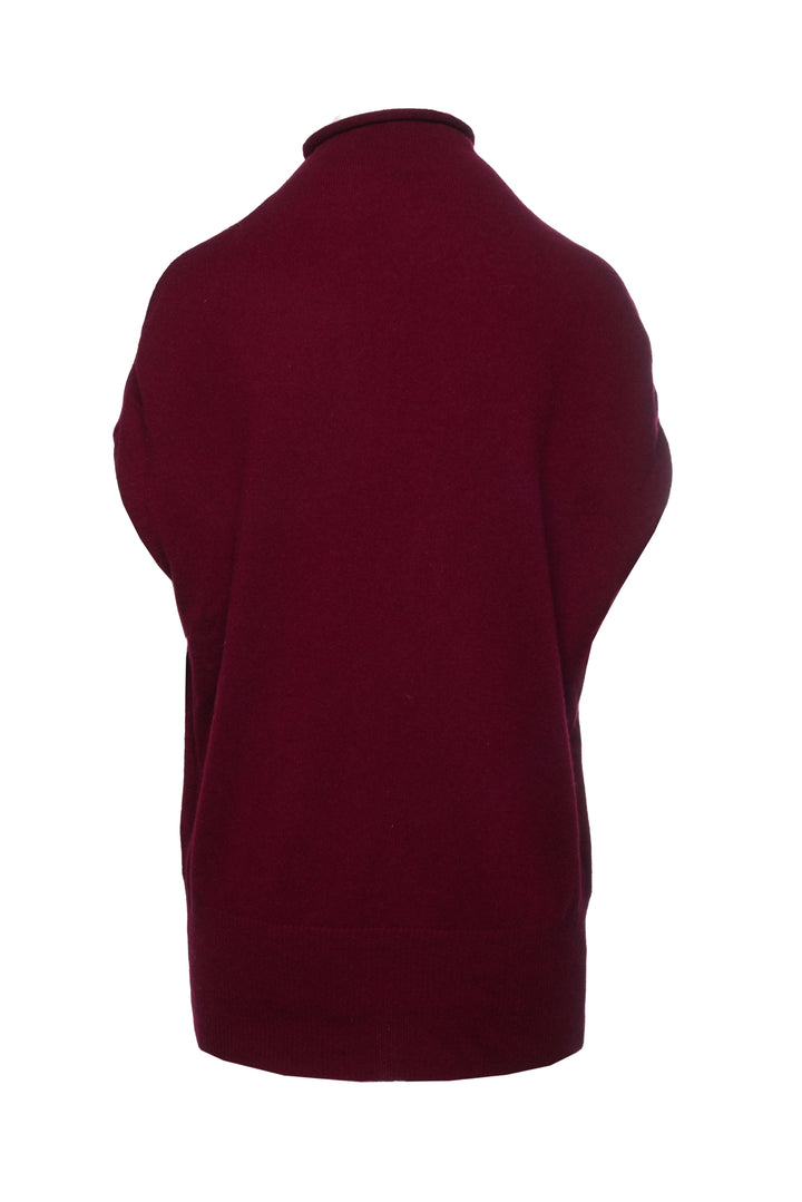 Kal Rieman Size S Cashmere Funnelneck Sleeveless Sweater