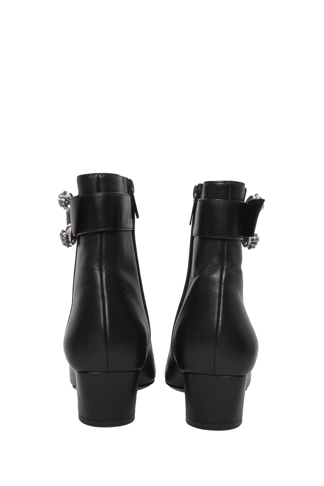 Jimmy Choo Size 36 Myan 45 Leather Heeled Ankle Boots