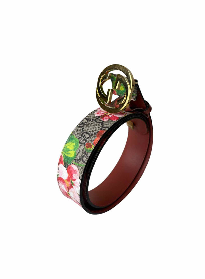 Gucci GG Blooms Monogram Size 34 Belt