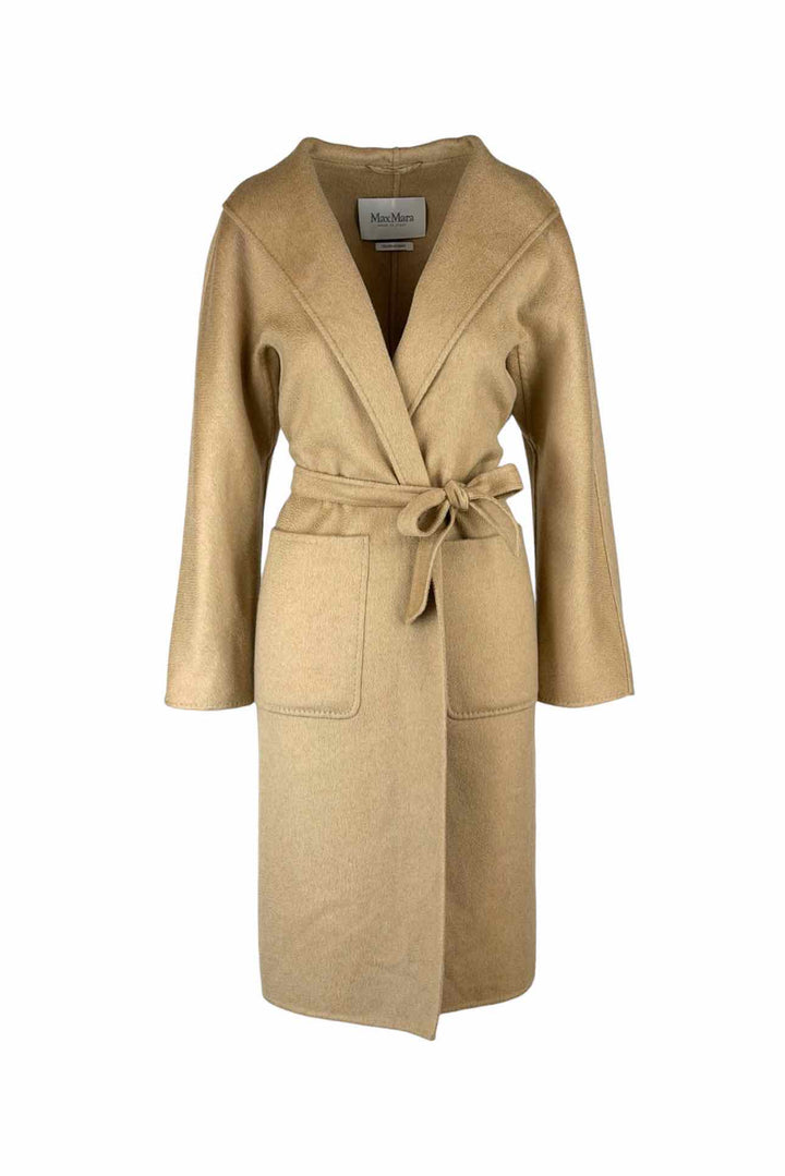 Max Mara Size 8 Midi Cashmere Cardigan Coat